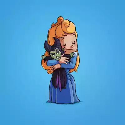 vectores plantilas CHIBIS VILLANOS,PERSONAJES,VILLANOS,BELLA DURMIENTE,MALEFICA,DISNEY,